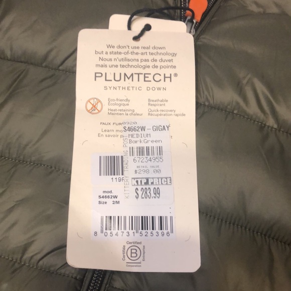 NWT SAVE THE DUCK ultra light synthetic down jacket - Picture 2 of 12
